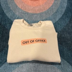 Out of Office Cream Sweatshirt